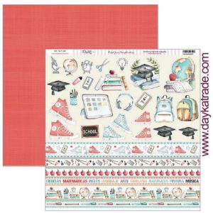 Papel scrapbooking “recortables y tiras”