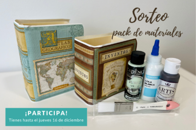 Sorteo pack de materiales en Alma imagina